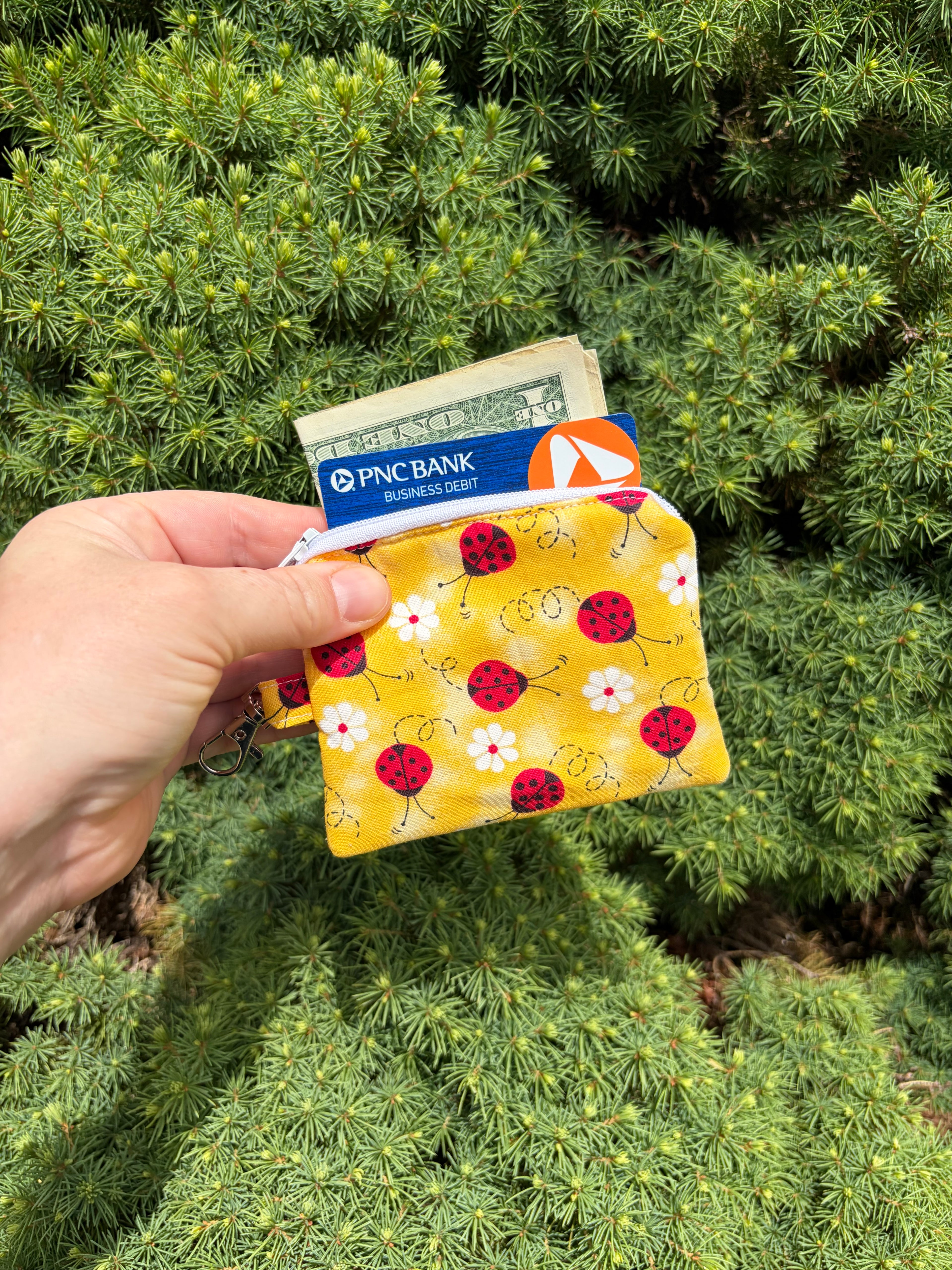 Ladybug Wristlet