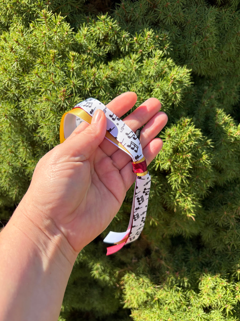 Music Note Hair Tie