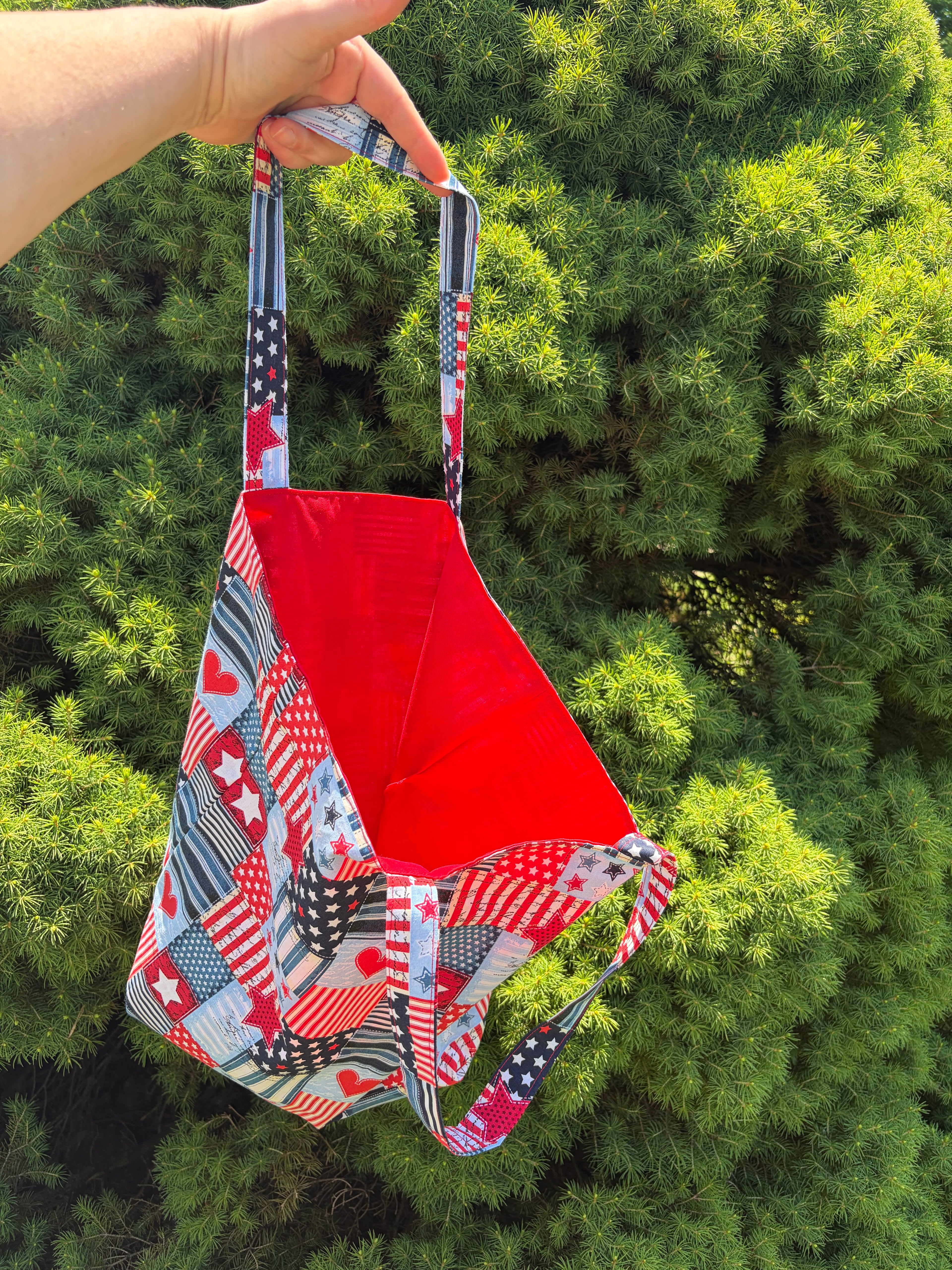 Stars and Stripes Market Bag
