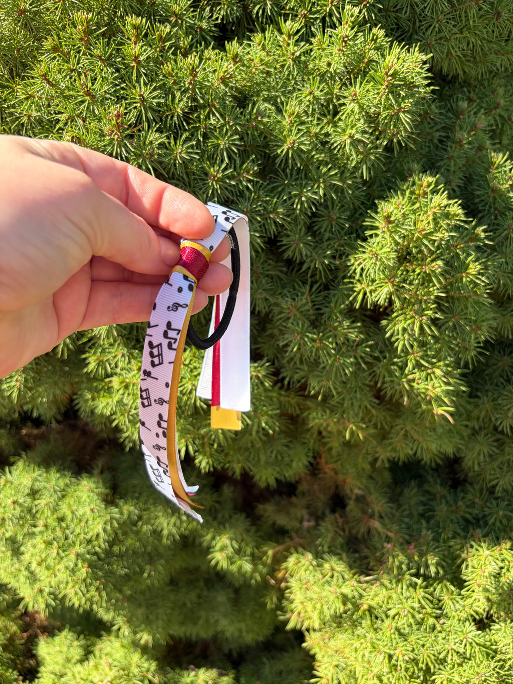 Music Note Hair Tie