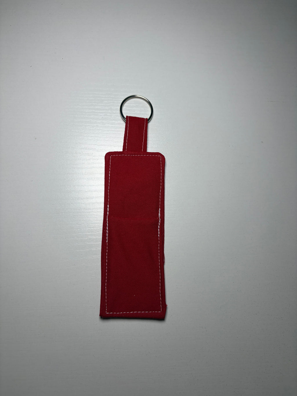 Red Chapstick Keychain