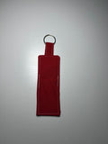 Red Chapstick Keychain
