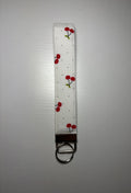 White Cherry Keychain