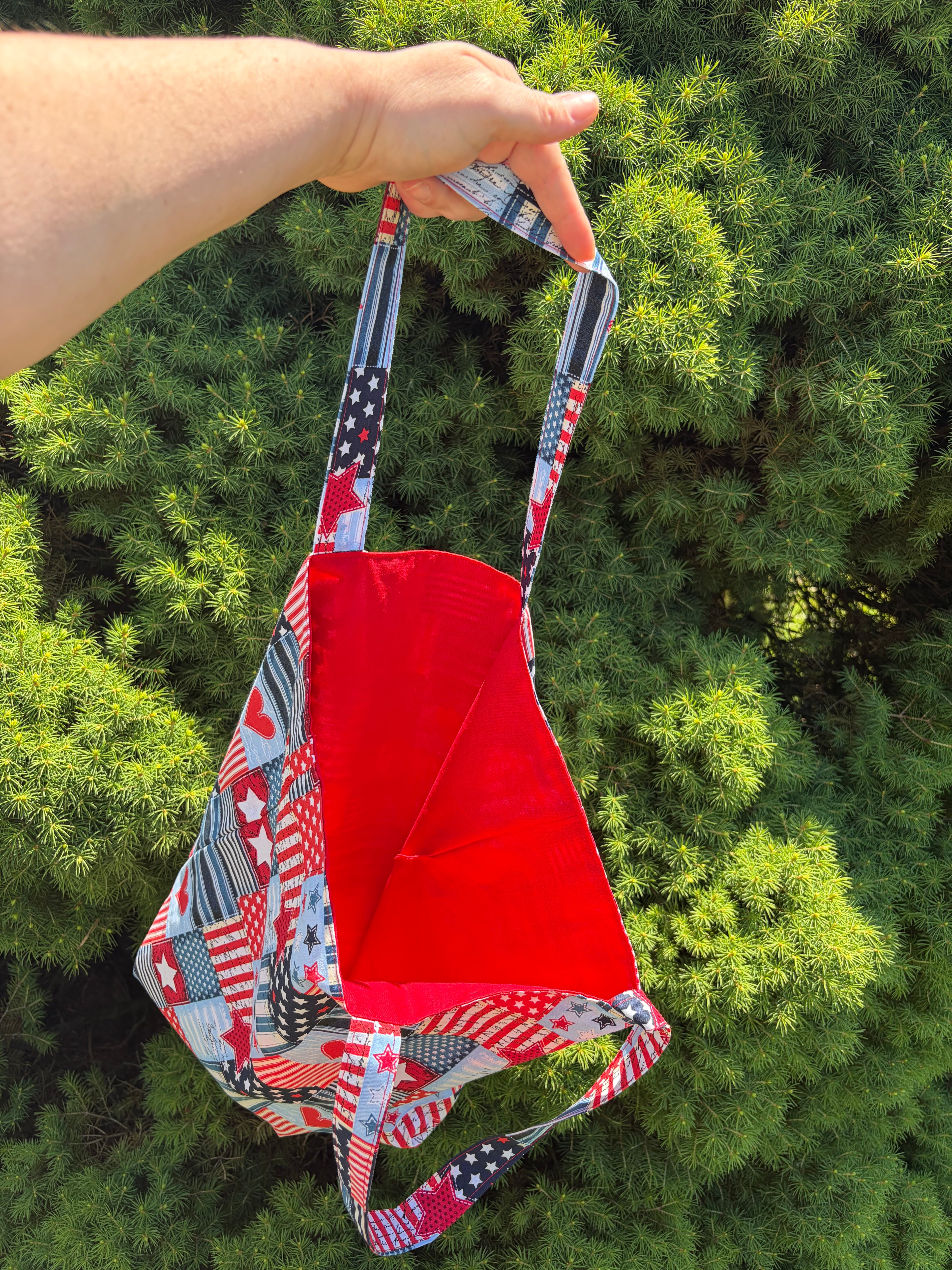 Stars and Stripes Market Bag