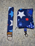Stars and Stripes Wristlet